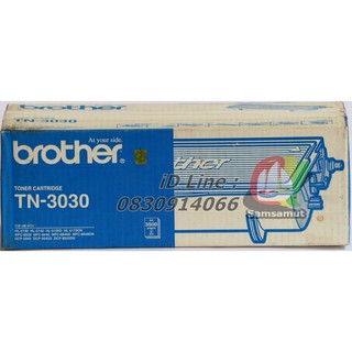 Original Brother TN-3030 Black ตลับหมึกโทนเนอร์ สีดำ ของแท้ DCP-8040 HL-5140 HL-5170DN MFC-8840D