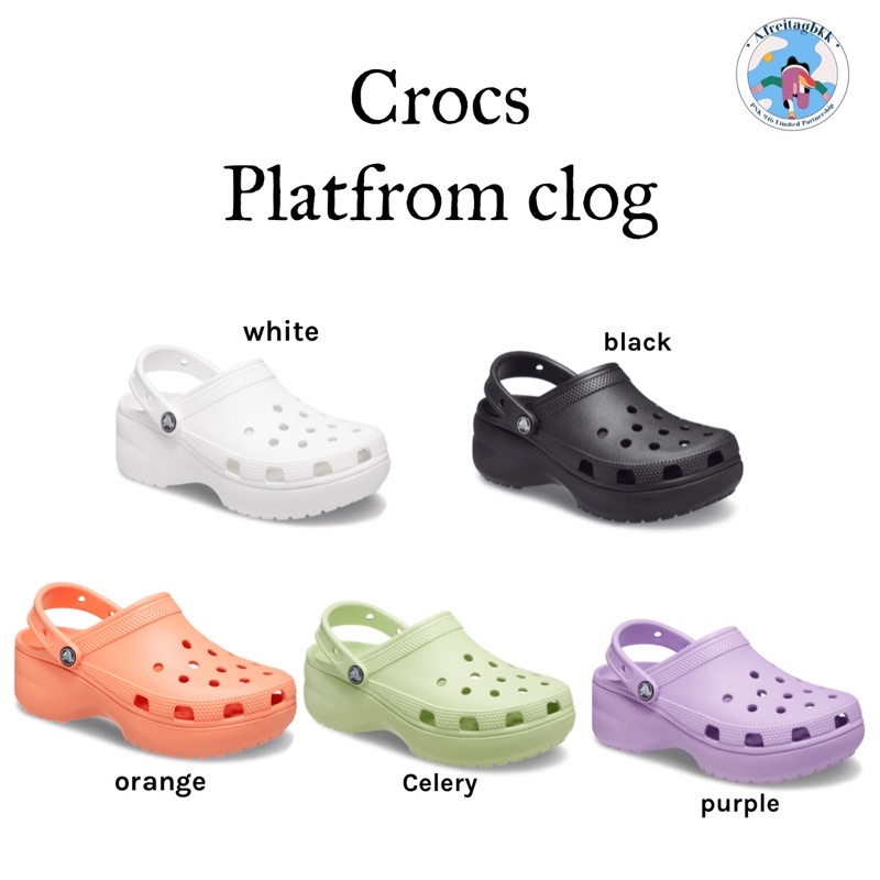 พรีออเดอร์-crocs-classic-platform-clogs-เสริมส้น-4-cm-ของแท้