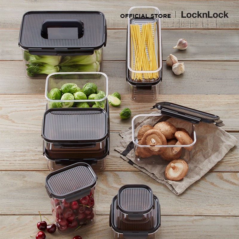 locknlock-เซตกล่องถนอมอาหารโมดูลาร์-bisfree-modular-set-7-ชิ้น-รุ่น-lbf404s7