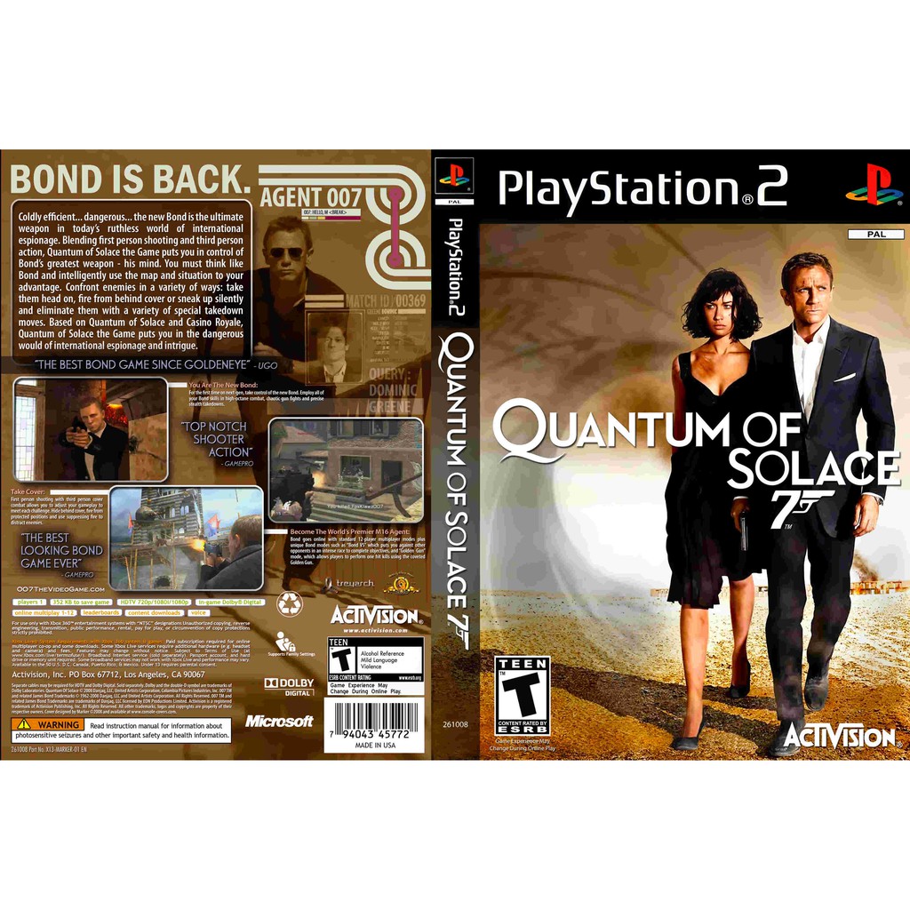 แผ่นเกมส์-ps2-เกมแนะนำ-007-quantum-of-solace-usa