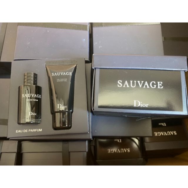 Dior Sauvage Gift Set for Men (2 items in set) Shopee Thailand