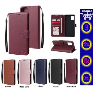 เคสฝาพับ ล็อค สำหรับ samsung  S22 plus S22 ultra J7 plus A03 note5 A53 5g A13 4g 5g A73 5g เคส ฝาพับหนัง