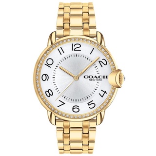 COACH Arden รุ่น CO14503810 นาฬิกาข้อมือผู้หญิง สายสแตนเลส สีทอง หน้าปัด 36 มม.