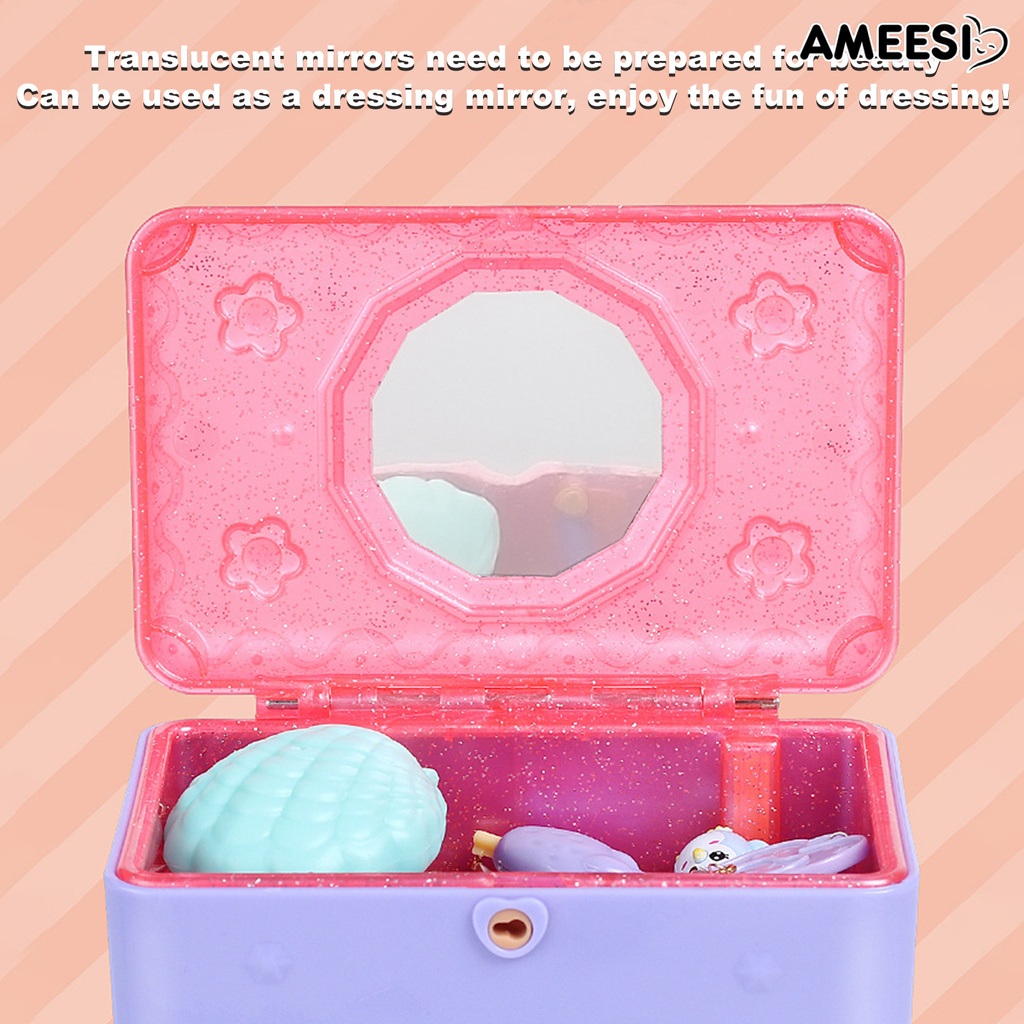 ameesi-กล่องใส่เครื่องประดับลายการ์ตูนน่ารัก