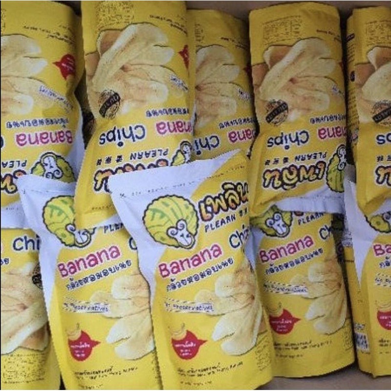 กล้วยเพลิน-กล้วยหอมอบแห้ง-กล้วยหอมอบเนย-banana-chip