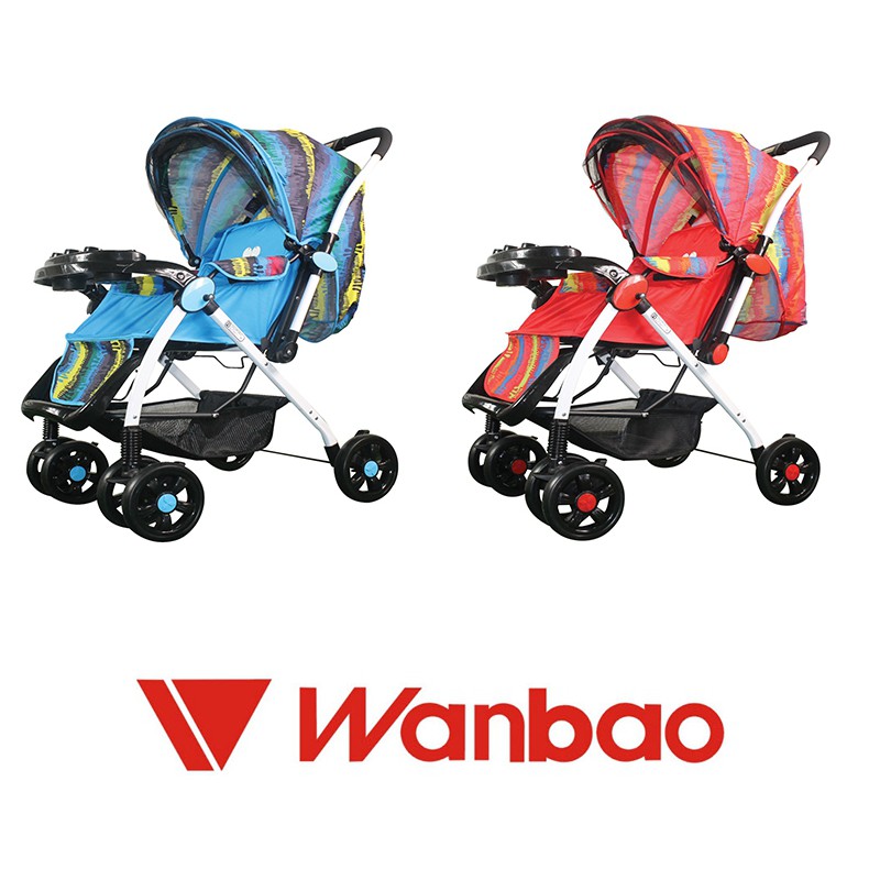 wanbao-รถเข็นเด็ก-รุ่น-6010-สามารถปรับเข็นหน้า-หลังได้