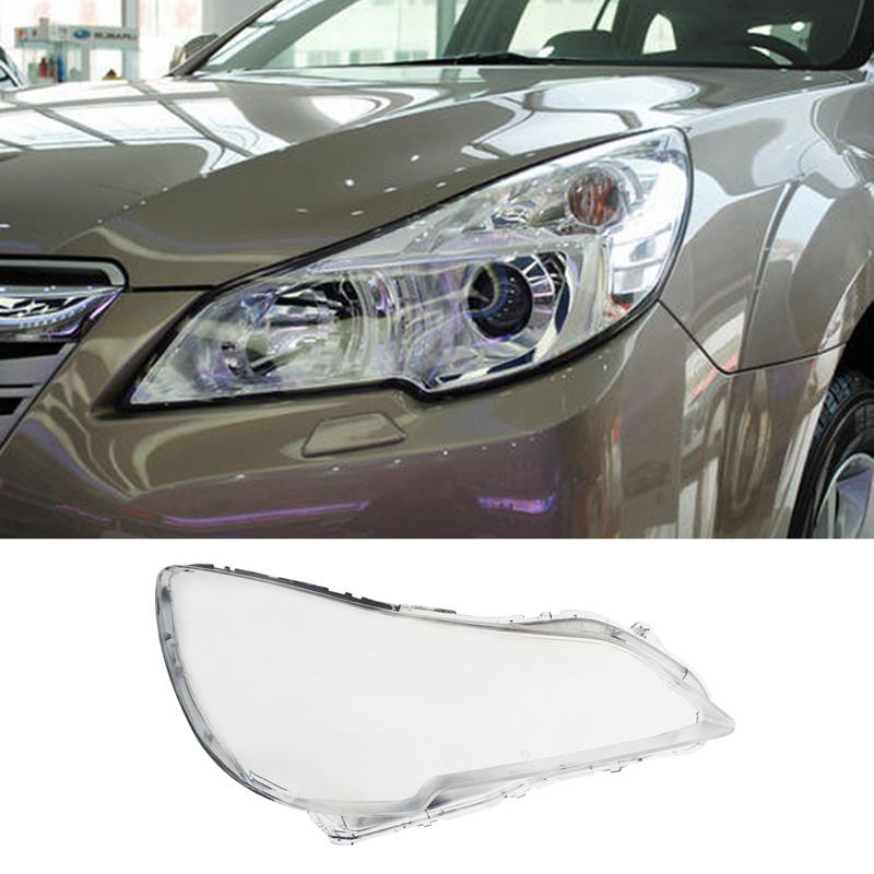 ฝาครอบไฟหน้ารถยนต์-แบบใส-สําหรับ-subaru-outback-legacy-2010-2015-2-ชิ้น