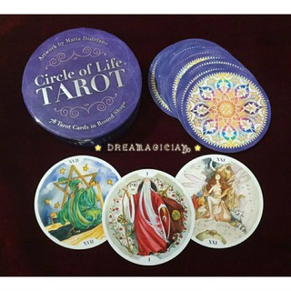 ไพ่ยิปซีทรงกลม Circle of Life Tarot ไพ่ยิปซีแท้ลดราคา ไพ่ยิปซี ไพ่ทาโร่ต์ ไพ่ออราเคิล Tarot Oracle