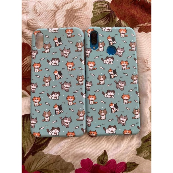 เคสแข็งลายแมว-oppo-สีฟ้า-สีชมพู-เคสไม่คลุมรอบนะคะ-เปิดบน-เปิดล่าง-ตอนกดสั่งจะมีให้เลือกรุ่น-เลือกลาย-ก่อนชำระเงินค่ะ