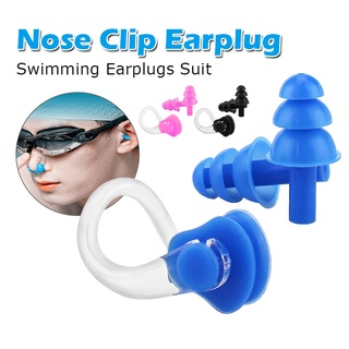 ภาพหน้าปกสินค้าที่อุดหู ที่อุดหูว่ายน้ำ กันน้ำเข้าหู ที่อุดหูซิลิโคนนิ่ม ชุดที่อุดหูที่ปิดจมูก ที่เกี่ยวข้อง