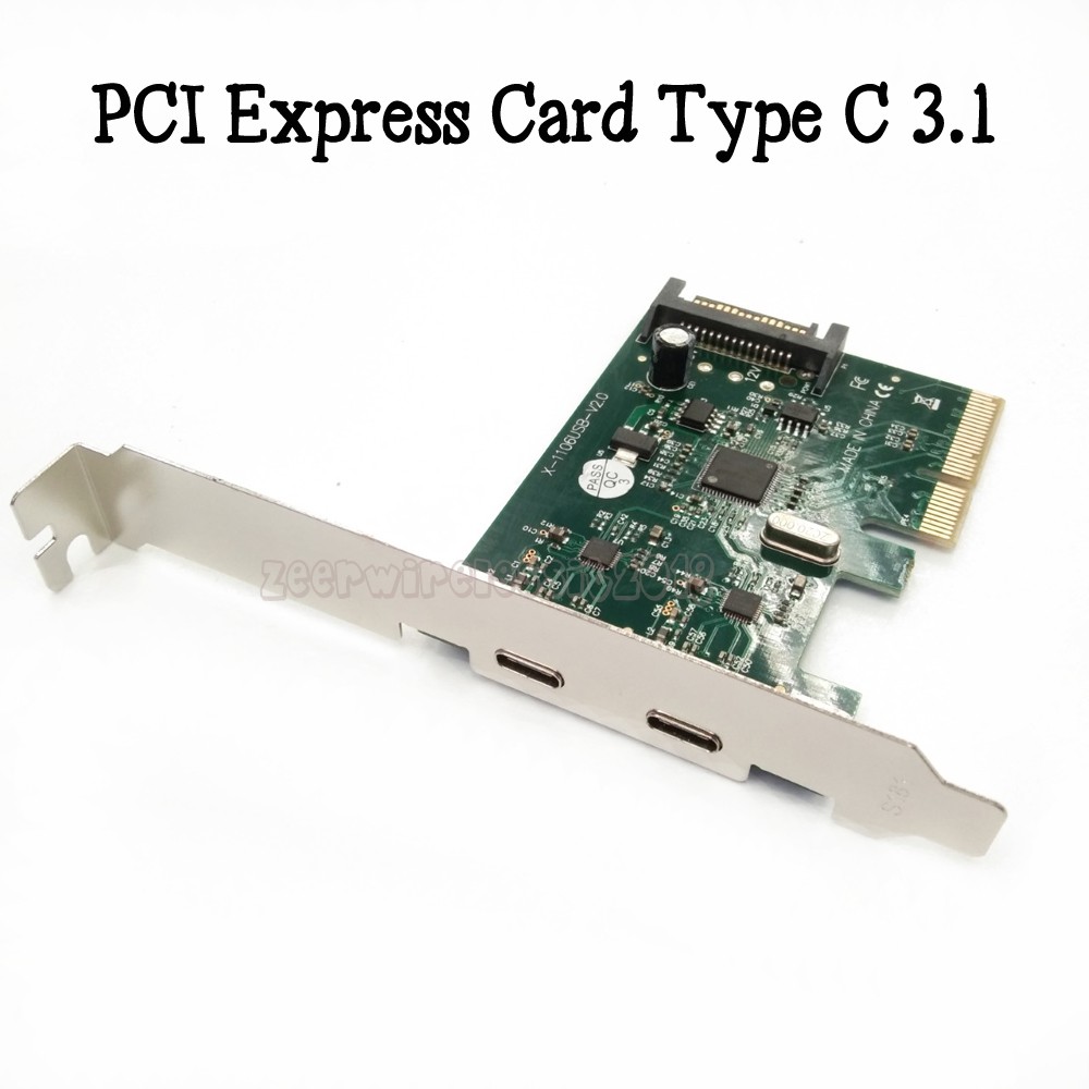 PCI Express Card Type C3.1 2 Port | Shopee Thailand
