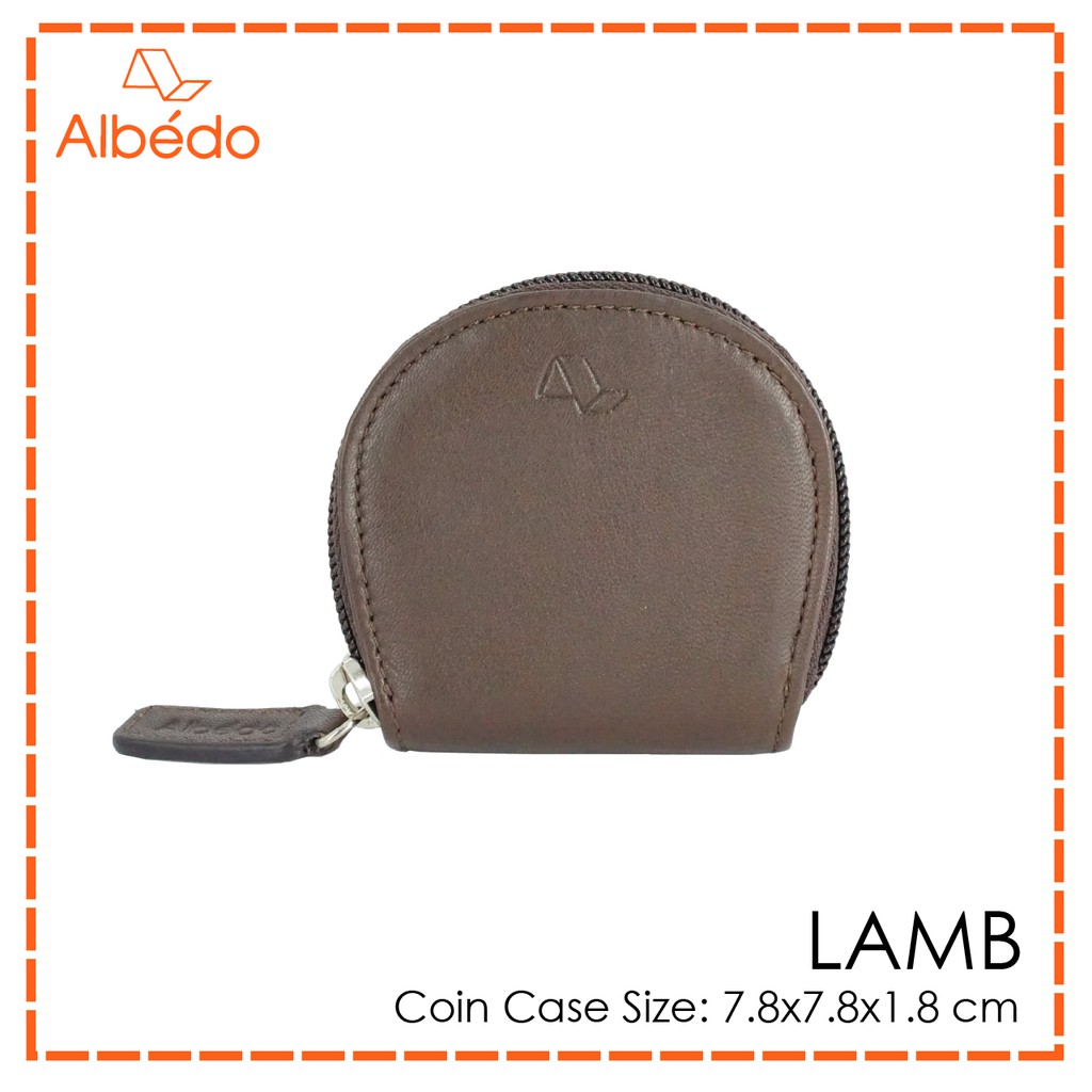 albedo-lamb-coin-case-กระเป๋าใส่เหรียญหนังแกะ-รุ่น-lamb-lb00899-lb00879