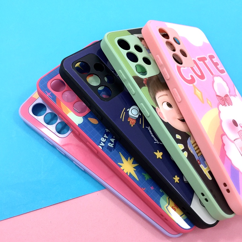 samsungพร้อมส่งจากไทย-เคสขอบกันลื่น-เคสกันเลนส์กล้อง-เคสกันกล้อง-เคสเท่-เคสพิมพ์ลาย-ขอบสี-เคสแฟชั่น-รายละเอียดสินค้า