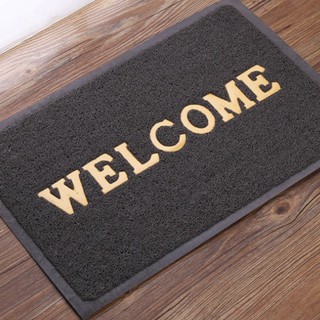 พรมเช็ดเท้าดักฝุ่น Welcome หลากสี (ขนาด-50*70cm)