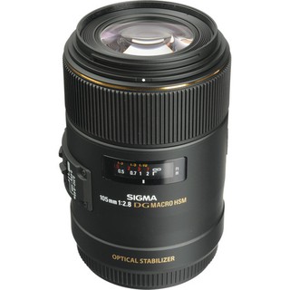 Sigma 105mm f/2.8 EX DG OS HSM Macro Lens (Canon EF/Nikon F)