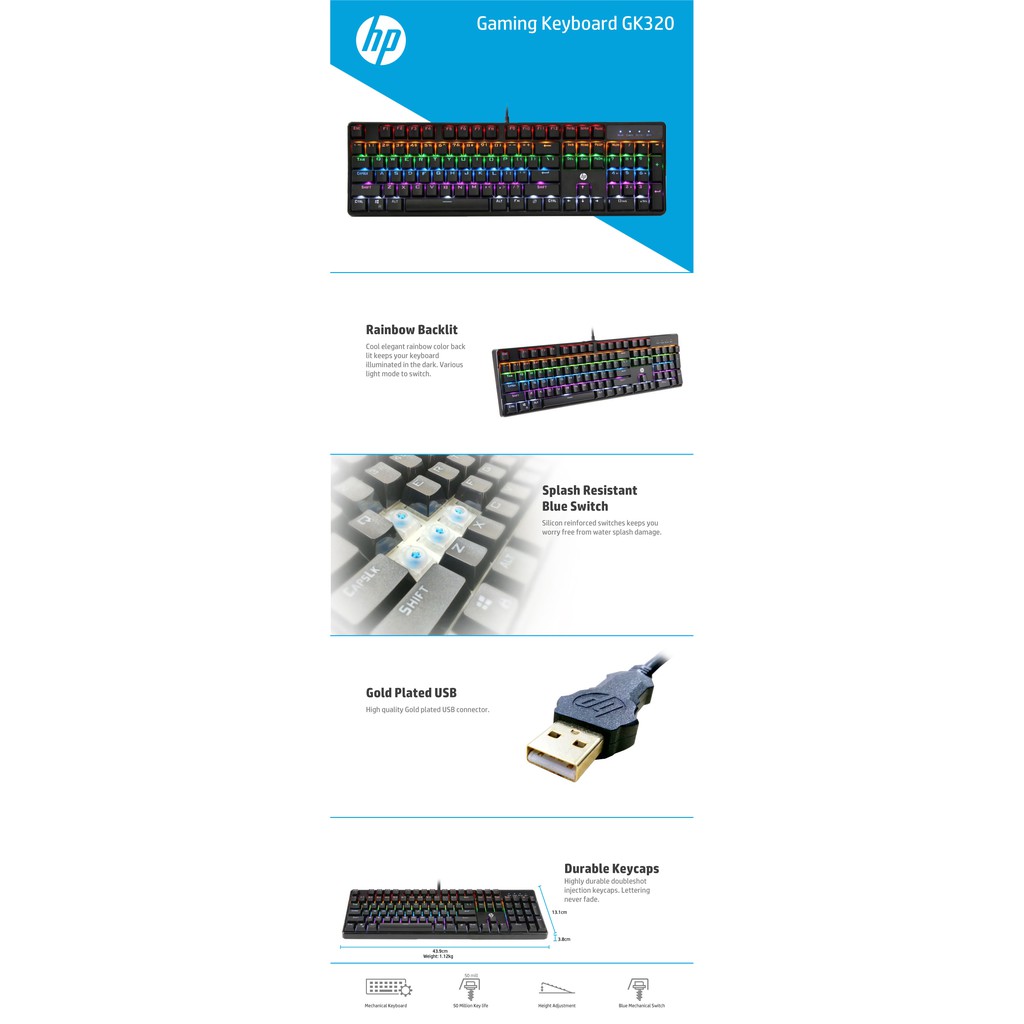 คีย์บอร์ด-keyboard-hp-gk320-mechanical-blue-switch-gaming-สามารถออกใบกำกับภาษีได้