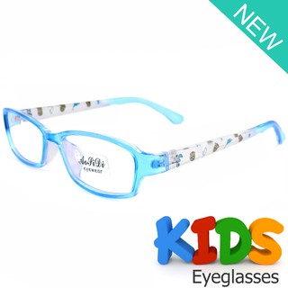 แว่นตาเกาหลีเด็ก Fashion Korea Children แว่นตาเด็ก รุ่น AORPIDI 1601 C-12 สีฟ้า
