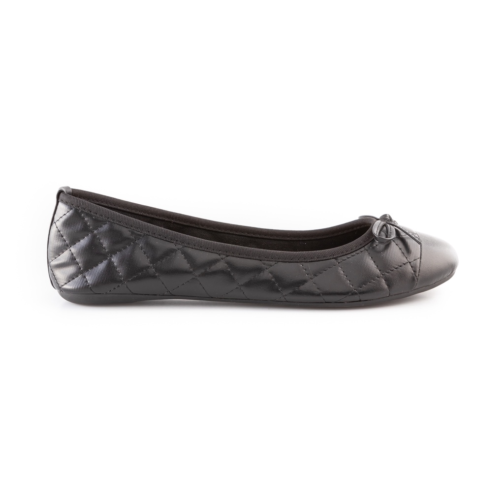 ภาพสินค้ารองเท้าหุ้มส้นส้นแบน รองเท้าบัลเลต์ รองเท้าทำงาน รองเท้าออฟฟิศ Ballet shoes, Flat shoes, ผู้หญิง สีดำ 321 FIOZZI จากร้าน fiozzi บน Shopee ภาพที่ 3
