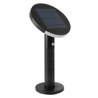 Field lights GARDEN LAMP SOLAR EVE 568648 3W ALUMINIUM/PLASTIC MODERN BLACK External lamp Light bulb ไฟสนาม ไฟทางเดินSOL