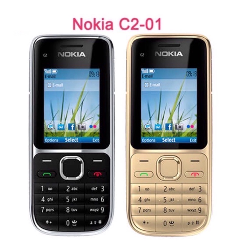 ภาพหน้าปกสินค้ามือถือปุ่มกด Nokia C2 3G เครื่องแท้ 100% จากร้าน nvmobile บน Shopee