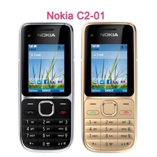 ภาพขนาดย่อของภาพหน้าปกสินค้ามือถือปุ่มกด Nokia C2 3G เครื่องแท้ 100% จากร้าน nvmobile บน Shopee