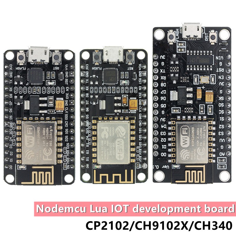 โมดูลบอร์ดไร้สาย-ch340-cp2102-ch9102x-nodemcu-v3-v2-lua-wifi-esp8266-esp-12e