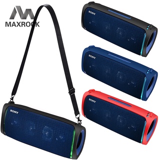 สินค้า Maxrock เคสซิลิโคน พร้อมสายคล้องไหล่ สําหรับลําโพงบลูทูธ Sony Srs-Xb43
