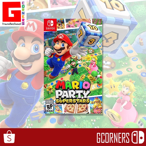 ภาพหน้าปกสินค้าNintendo Switch : เกม Mario Party - Superstars ( ENG ) จากร้าน gcorners บน Shopee