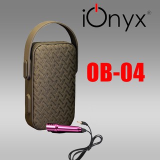 iOnyx Speaker Super Bass Bluetooth ลำโพงบลูทูธ รุ่น OB-04