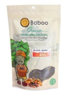 BABOO ควินัว ออแกนิกส์ ตราบาบู ขนาด 450 กรัม สีขาว / สีดำ / 3สี