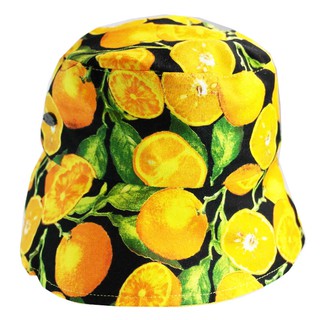 ATIPA หมวกบักเก็ตแทนร่มสีสันสดใส ลาย Orange Creamsical