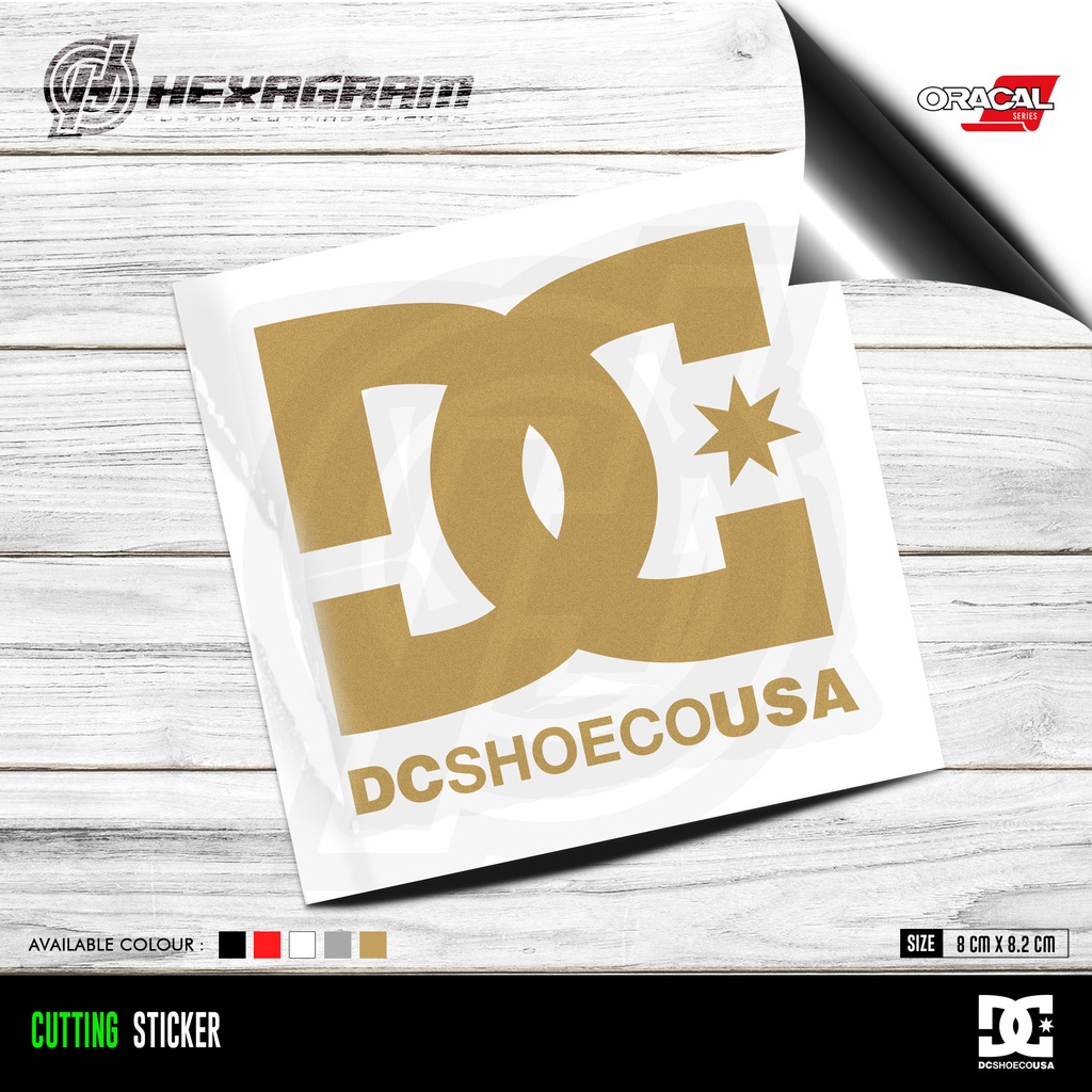 สติกเกอร์ตัด-dc-shoecusa-สติกเกอร์โลโก้รองเท้า-dc-usa