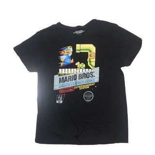 [S-5XL] เสื้อยืด พิมพ์ลาย Super Bros Arcade สไตล์คลาสสิก สําหรับผู้ชาย 193768