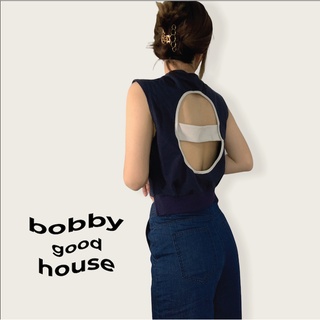 bobbygoodhouse | (pre order) Hole Backless Crop Top