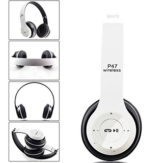 หูฟังบลูทูธ P47 เสียงดี Wireless Bluetooth Stereo Headset หูฟังบลูธูทไร้สาย ขายดี