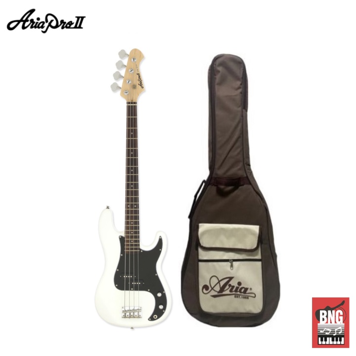 กีตาร์เบส-aria-pro-ii-stb-pb-b-เบสทรง-precision-bass-พร้อมกระเป๋า-gigbag