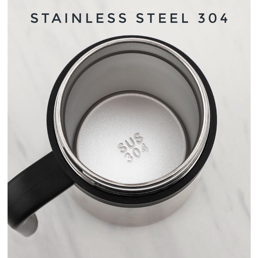 brewing-mug-stainless-steel-แก้วน้ำกรองชาสแตนเลสรุ่นหูจับ