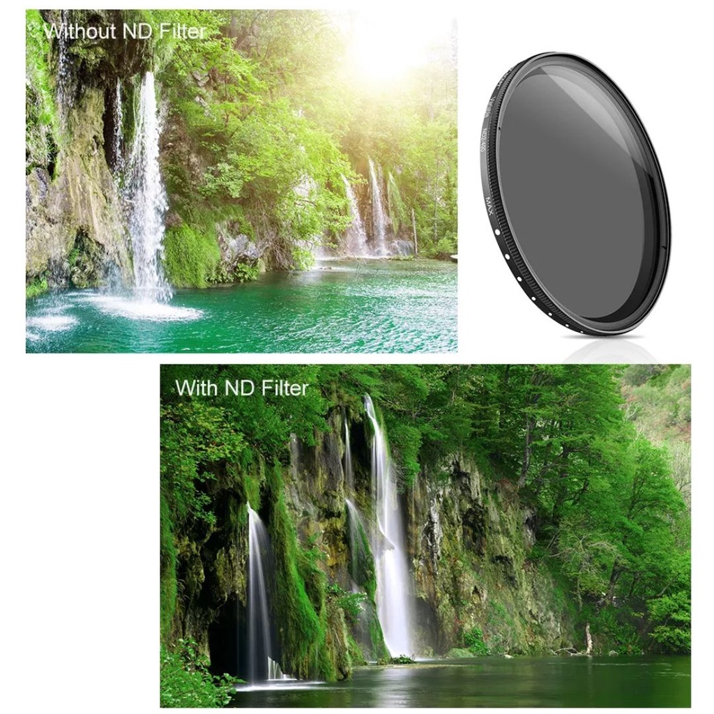 ภาพหน้าปกสินค้าK&F CONCEPT ND2-400 Variable ND Filter จากร้าน knfthailand บน Shopee