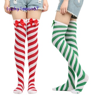 ภาพหน้าปกสินค้าถุงเท้ายาว ลายคริสต์มาส เครื่องประดับ สําหรับเด็กผู้หญิง ที่เกี่ยวข้อง