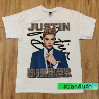 JUSTIN BIEBER BOOTLEG DTG (DIGITAL TO GARMENT) GILDAN ULTRA เสื้อสกรีนดิจิตอล สีจมคมชัด