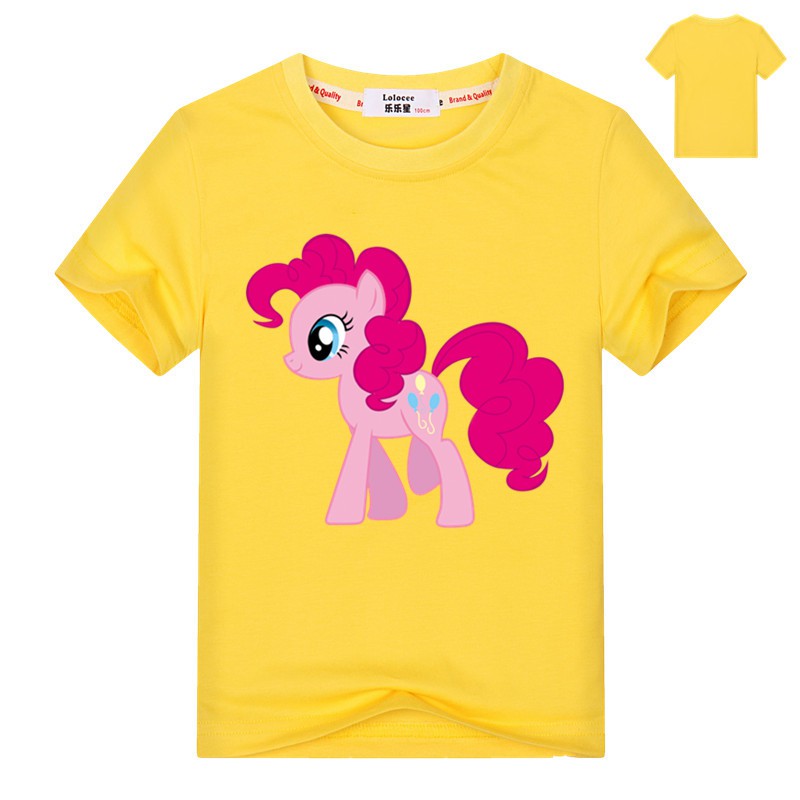 ภาพหน้าปกสินค้าเสื้อยืดผ้าฝ้ายแขนสั้น My Little Pony สำหรับเด็กวัยหัดเดิน