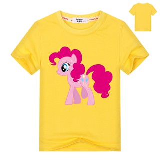 ภาพหน้าปกสินค้าเสื้อยืดผ้าฝ้ายแขนสั้น My Little Pony สำหรับเด็กวัยหัดเดิน ซึ่งคุณอาจชอบสินค้านี้