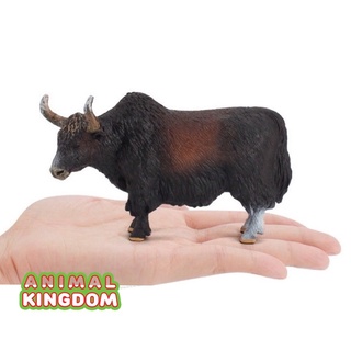 Animal Kingdom - โมเดลสัตว์ วัวขนจามรี แดง ขนาด 14.50 CM (จากหาดใหญ่)