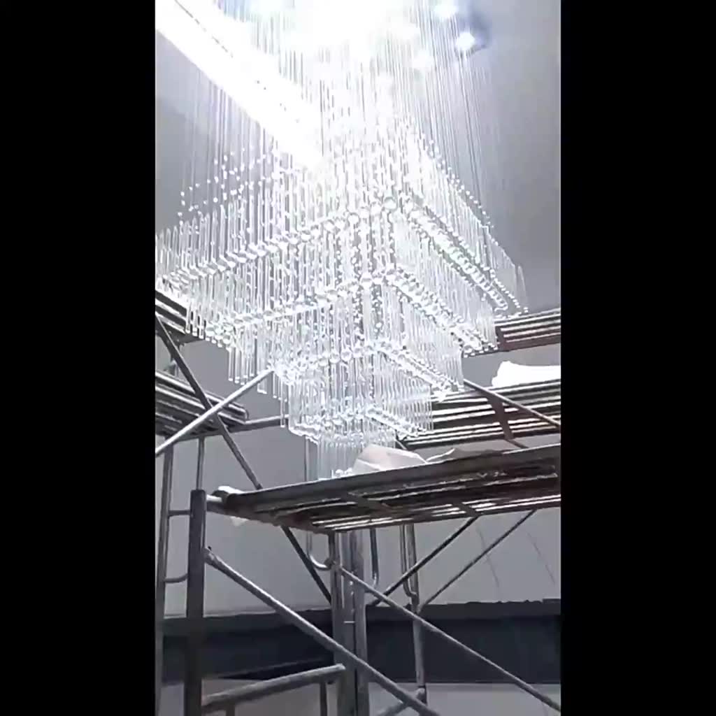 ledโคมระย้าคริสตัลโคมไฟห้องนั่งเล่นโคมไฟบันไดสร้างสรรค์โคมไฟโครงการห้องโถงวิลล่า-chandelier