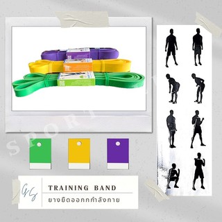 ยางยืดสำหรับออกกำลังกาย Training Band ยี่ห้อ Grand sport