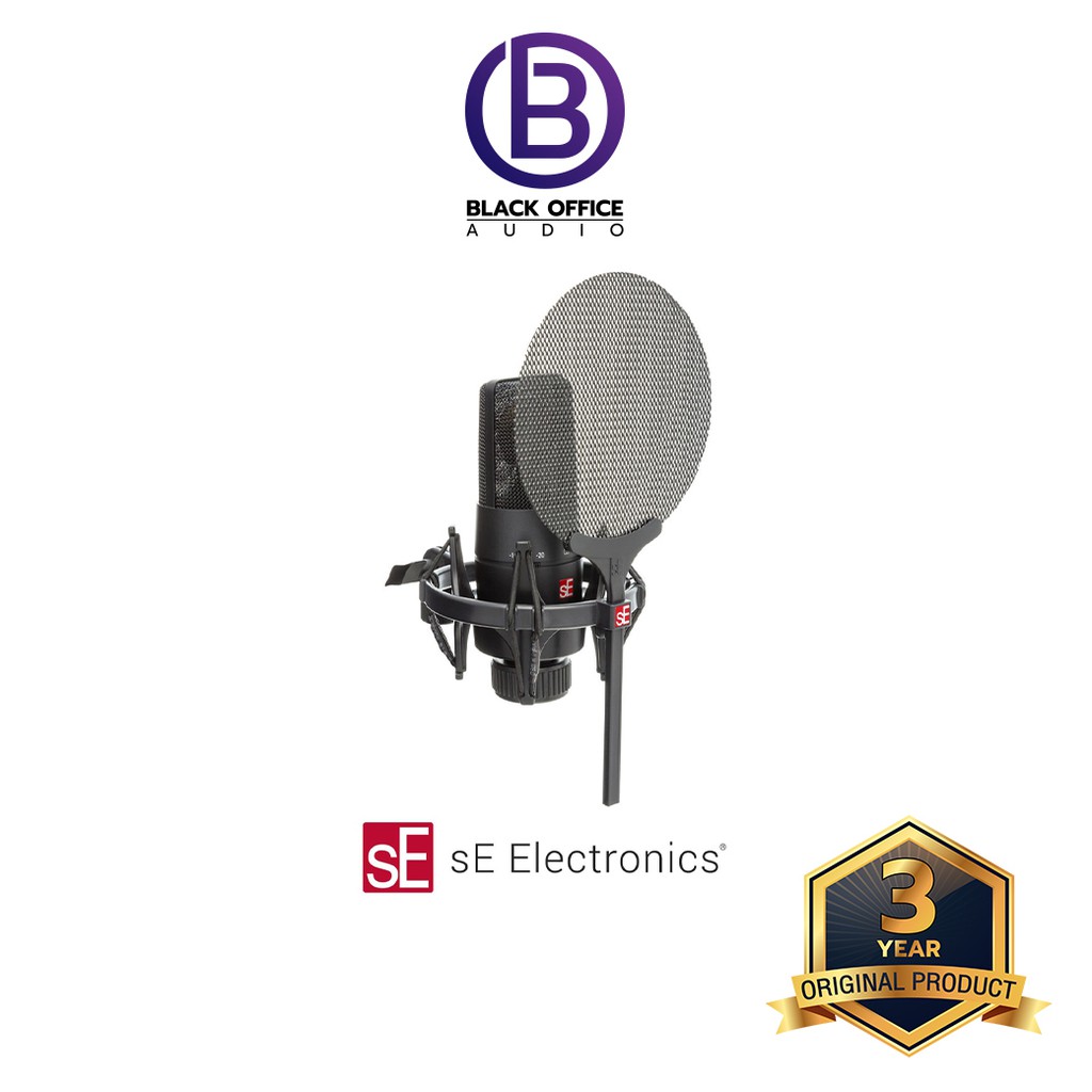 se-electronics-x1-s-vocal-pack-ชุดไมค์คอนเดนเซอร์-ไมค์อัดเสียง-บันทึกเสียง-condenser-microphone-blackofficeaudio