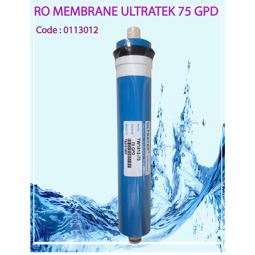 ไส้กรอง-ro-membrane-50-150-gpd-ultratek-ไส้กรองน้ำเมมเบรน