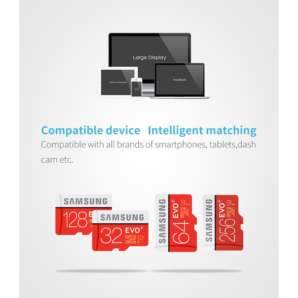 ภาพสินค้าเมมโมรี่การ์ด Samsung Micro Sd Card Sdhc Class 10 Mini Sdxc 4k สีแดง จากร้าน weixuan66.th บน Shopee ภาพที่ 7