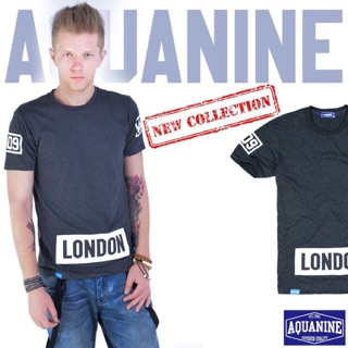 เสื้อยืด AQUANINE-BANG TOPDRY BLACK