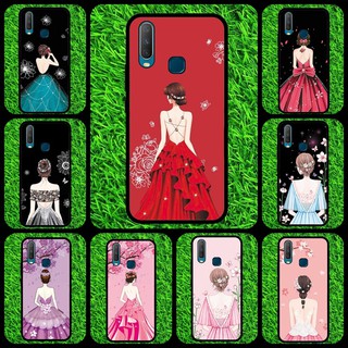 เคส เคสมือถือ ลาย เจ้าหญิง สวย ดอกไม้  Xiaomi Redmi 4A , Redmi Note4 , Redmi Note5A , Redmi Note6 , Redmi Note7